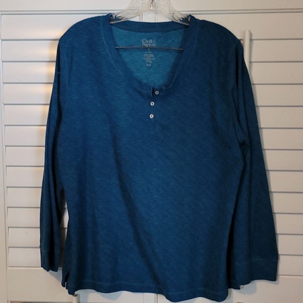 Croft & Barrow pajama top, XL